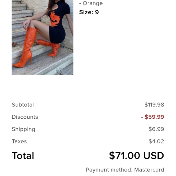 Beautiful fall color boots - Picture 8 of 8